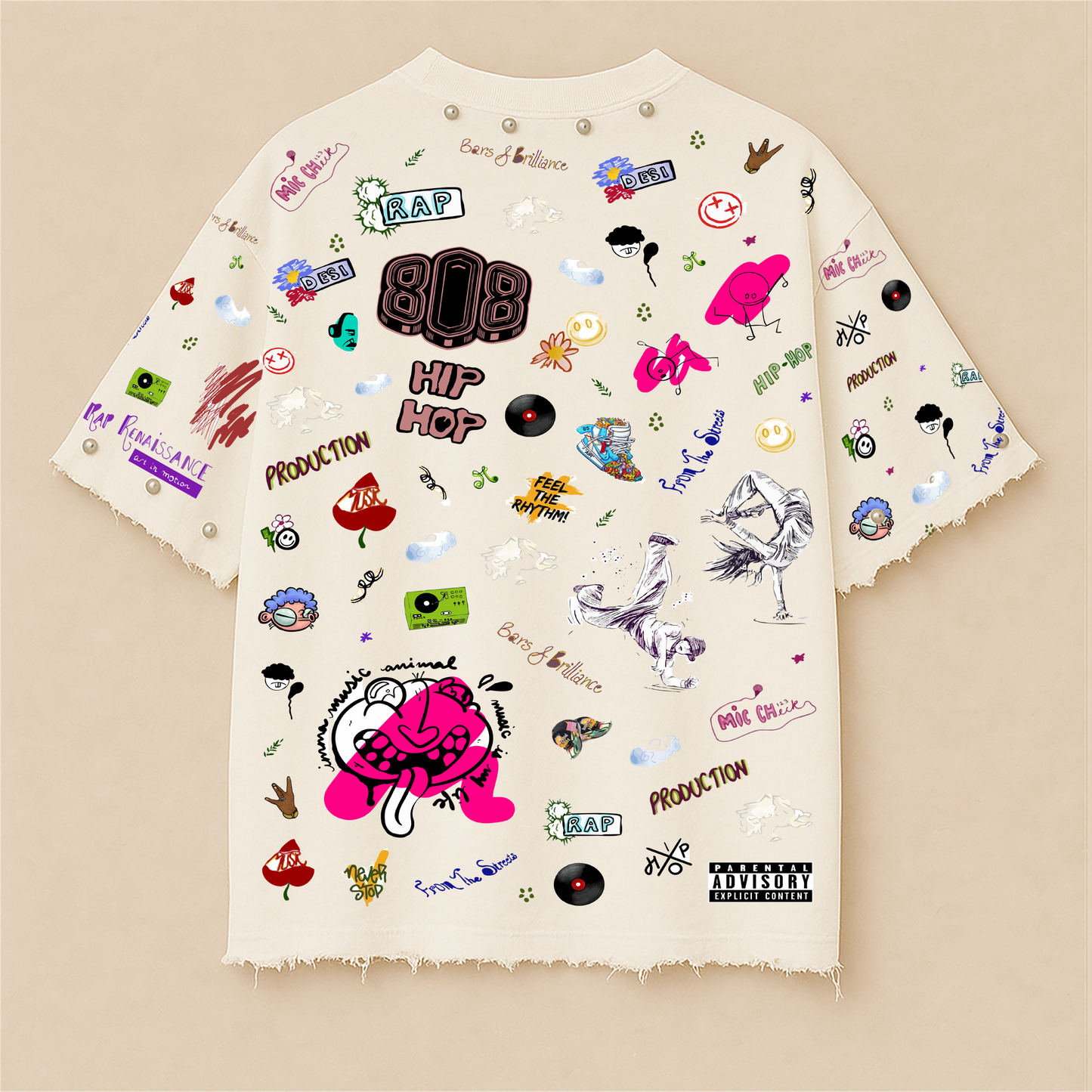 HIP-HOP SYMPHONY OVERSIZE TSHIRT