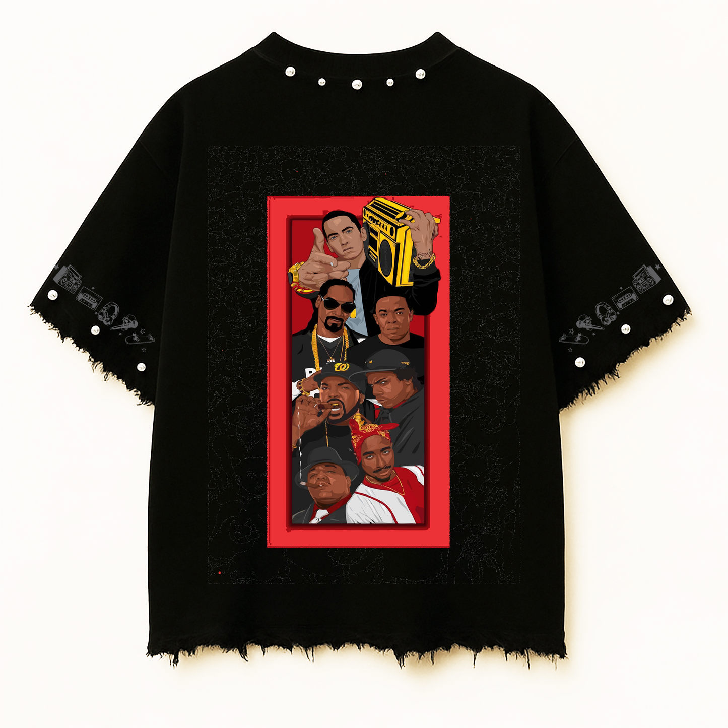 HIP HOP ALL STAR OVERSIZE TSHIRT