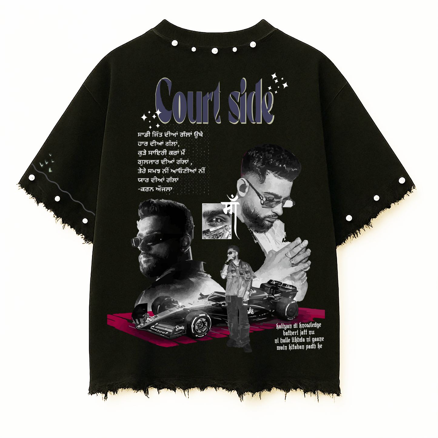(PRE ORDER) - KARAN AUJLA OVERSIZE TSHIRT