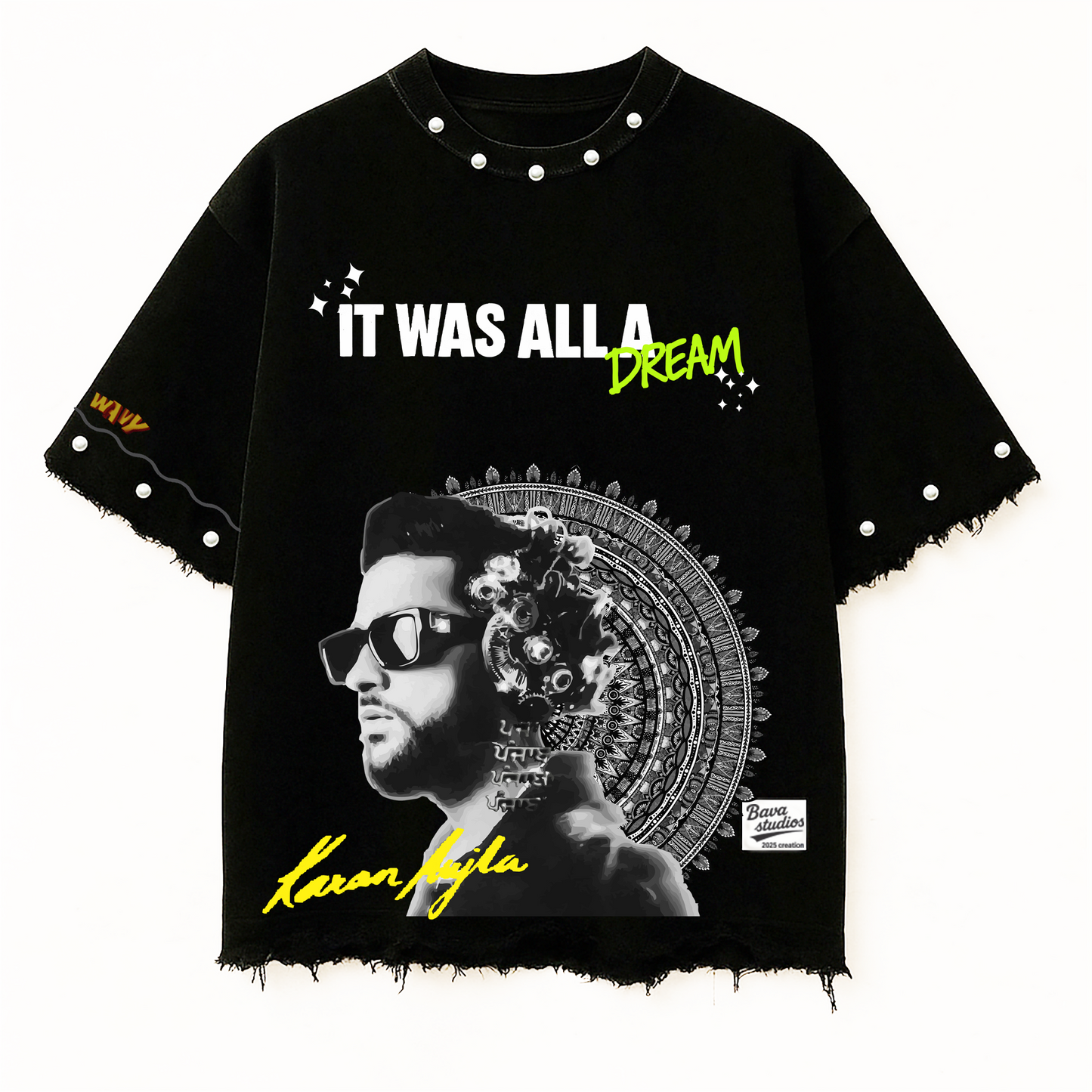 (PRE ORDER) - KARAN AUJLA OVERSIZE TSHIRT