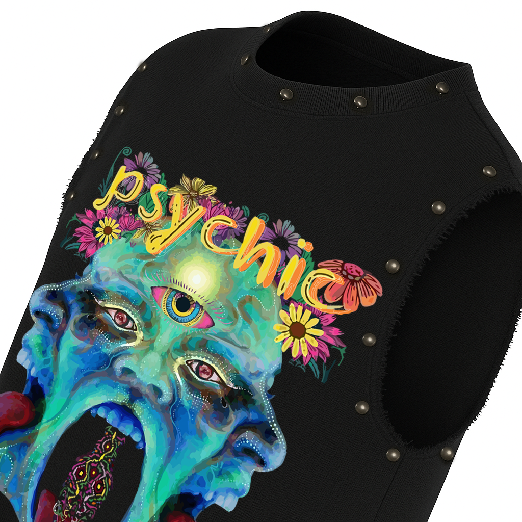 PRE ORDER - PSYCHIC BLACK VEST
