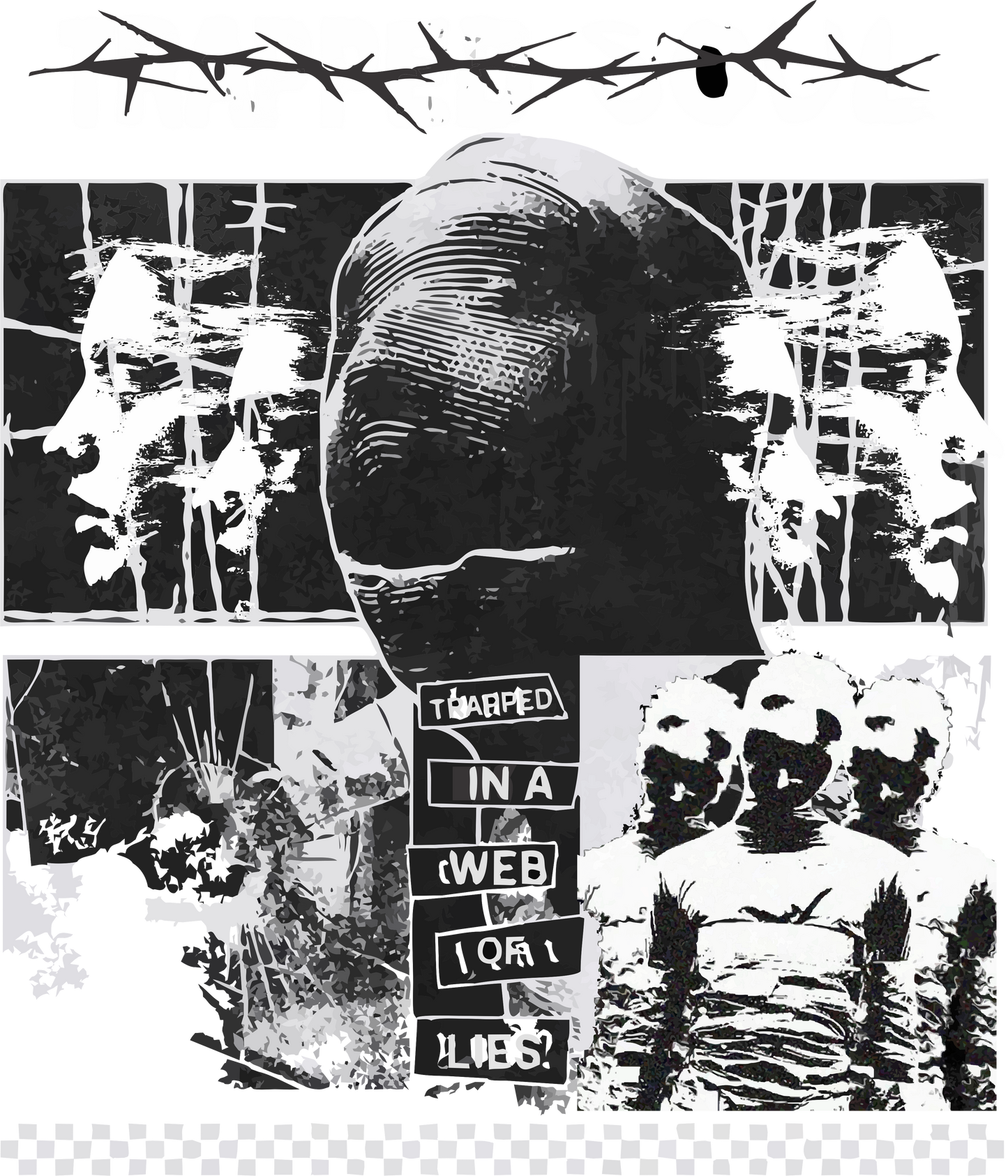 PRE ORDER - TRAPPED SOUL BLACK VEST