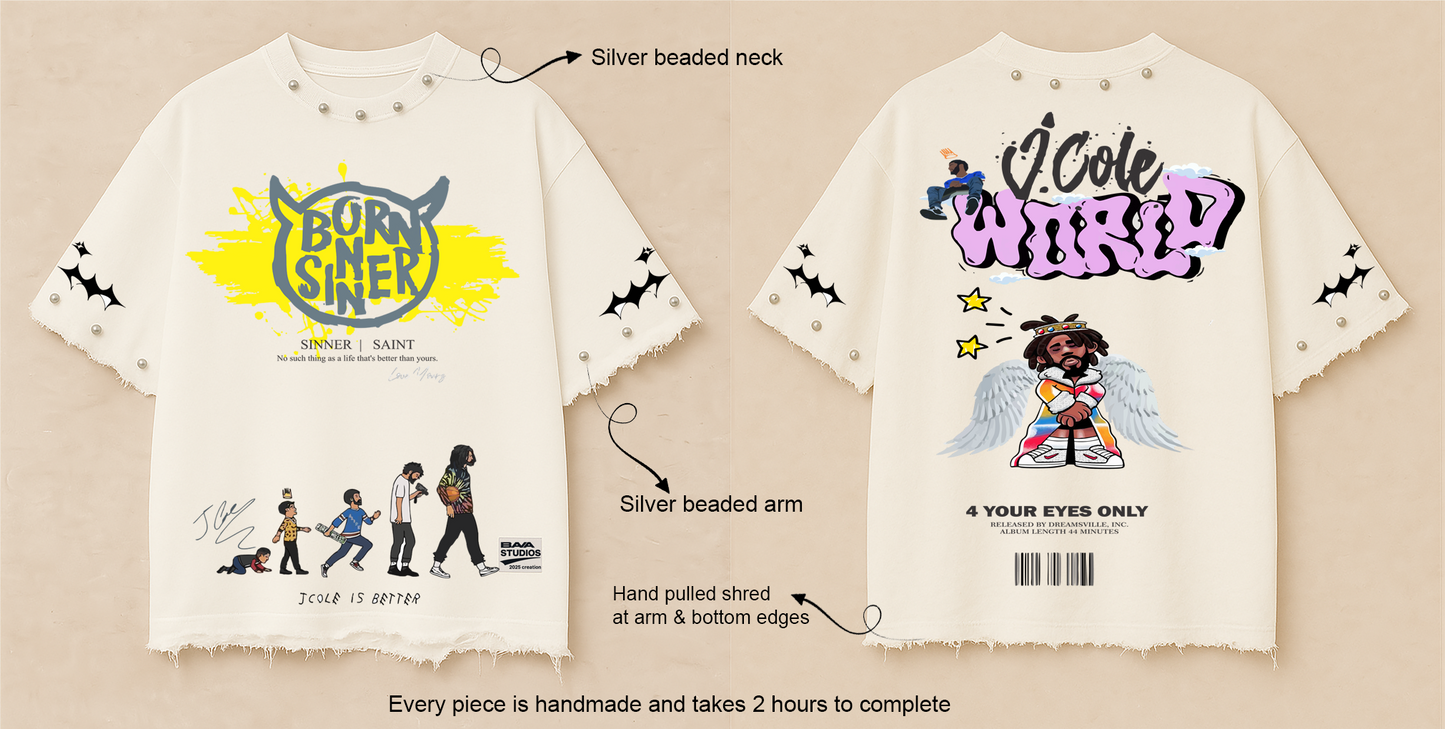 JCOLE OVERSIZE TSHIRT