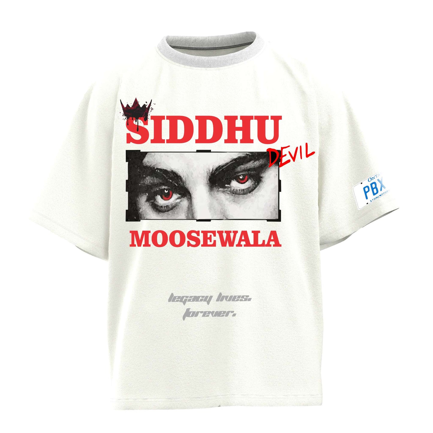SIDHU MOOSEWALA OVERSIZE TSHIRT
