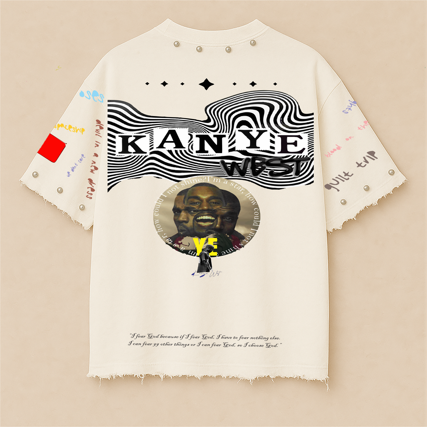 KANYE (YE) OVERSIZE TSHIRT