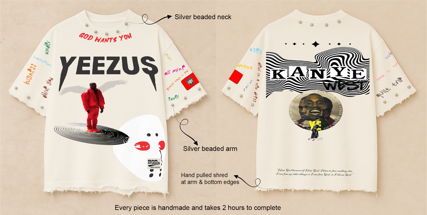 KANYE (YE) OVERSIZE TSHIRT