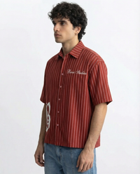 PRE ORDER -  Sinner Society Red Oversize Shirt (Boxy fit)