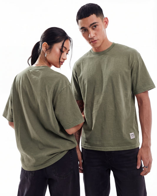 ACID WASH OVERSIZED UNISEX T-SHIRT